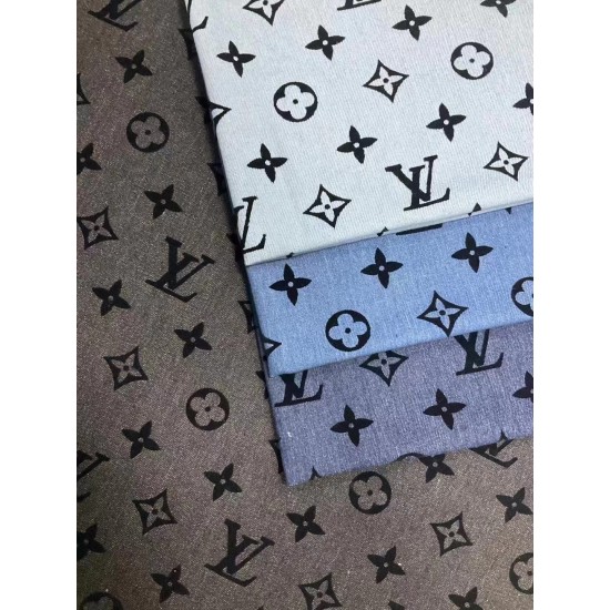 LV denim fabric 2