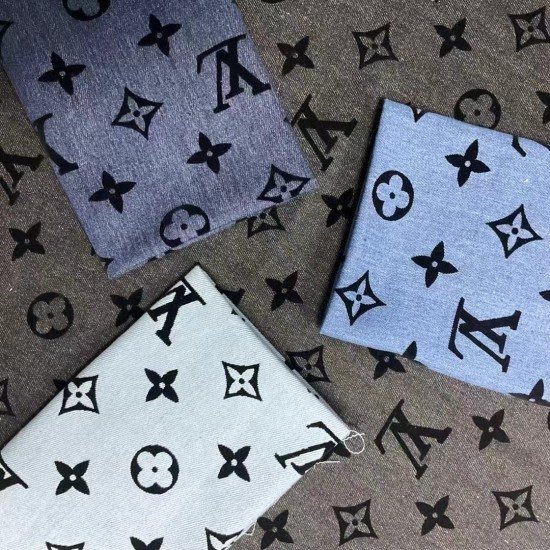 LV denim fabric 2