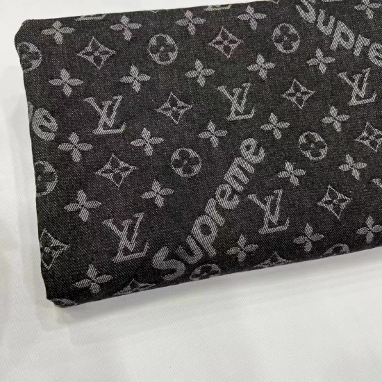 LV & Supreme jointly denim fabric 7