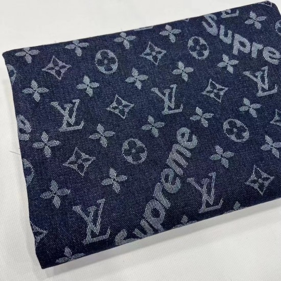 LV & Supreme jointly denim fabric 7