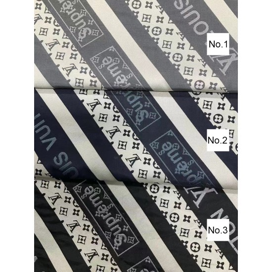 LV & Supreme jointly jacquard fabric 14