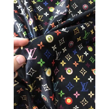 LV velvet fabric