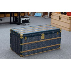 Monumental work - 1930 LV Monogram Malle Courrier Lozine Trunk 110 material kit