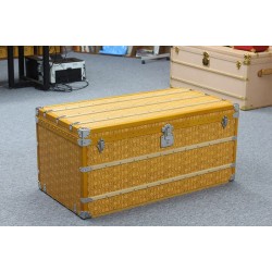 Monumental work - 1930 LV Monogram Malle Courrier Lozine Trunk 110 material kit
