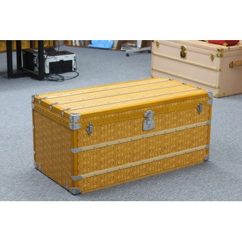 Monumental work - 1930 LV Monogram Malle Courrier Lozine Trunk 110 material kit