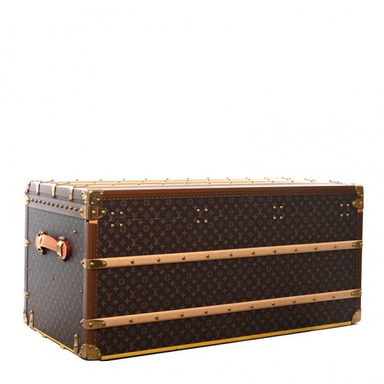 Monumental work - 1930 LV Monogram Malle Courrier Lozine Trunk 110 material kit