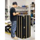 Monumental work - 1930 LV Monogram Malle Courrier Lozine Trunk 110 material kit