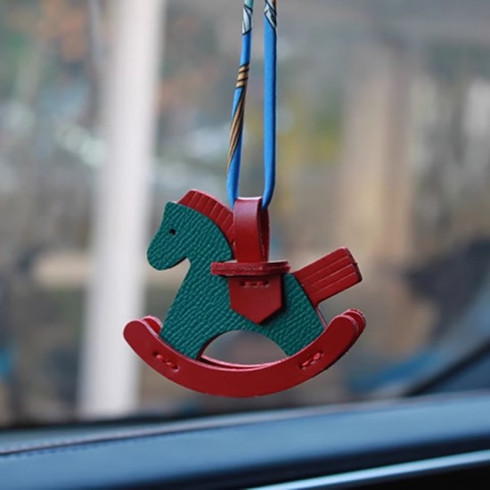 Hermes rocking horse bag charm material kit