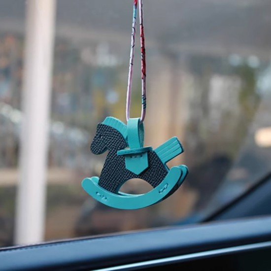 Hermes rocking horse bag charm material kit