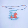 Hermes rocking horse bag charm material kit