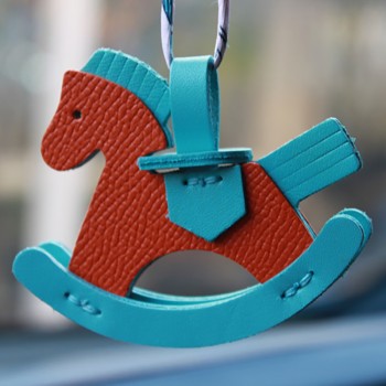 Hermes rocking horse bag charm material kit