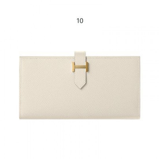 Professional material kit, Hermes Bearn tri-fold wallet, Free shipping worldwide