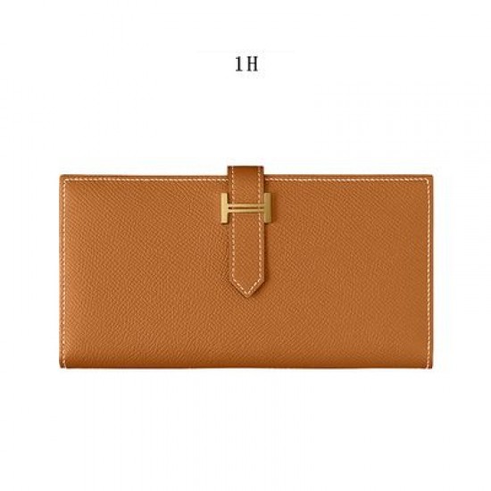 Professional material kit, Hermes Bearn tri-fold wallet, Free shipping worldwide