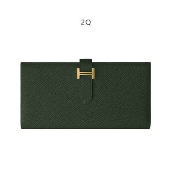 Professional material kit, Hermes Bearn tri-fold wallet, Free shipping worldwide
