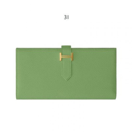 Professional material kit, Hermes Bearn tri-fold wallet, Free shipping worldwide