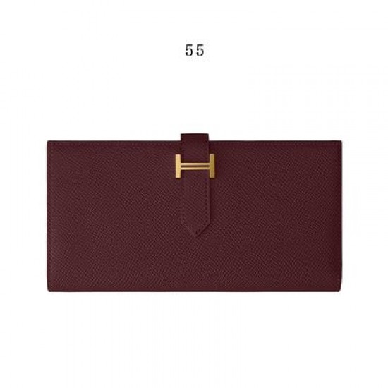 Professional material kit, Hermes Bearn tri-fold wallet, Free shipping worldwide