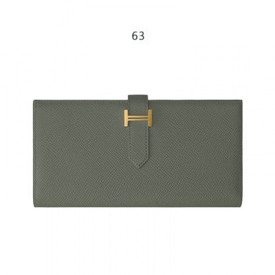 Professional material kit, Hermes Bearn tri-fold wallet, Free shipping worldwide