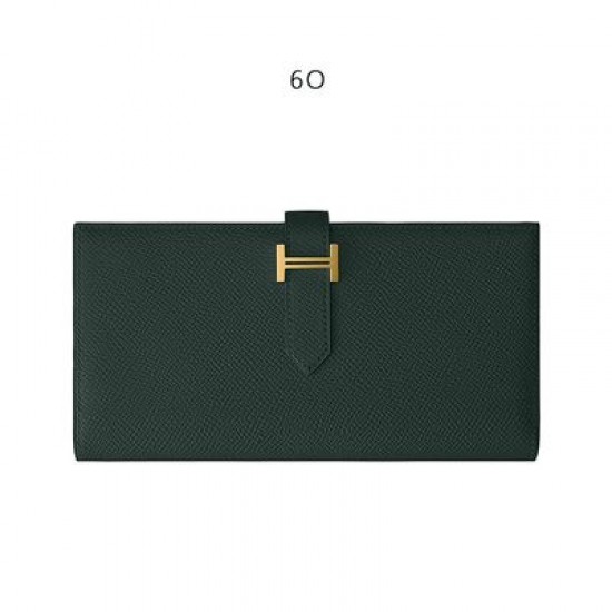 Professional material kit, Hermes Bearn tri-fold wallet, Free shipping worldwide