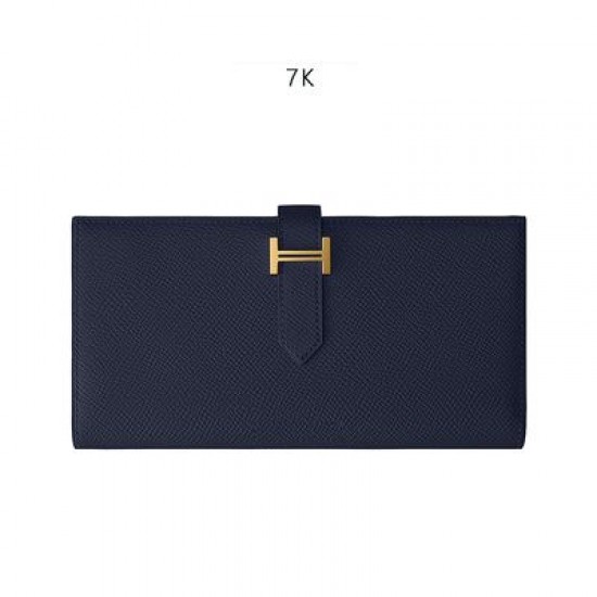 Professional material kit, Hermes Bearn tri-fold wallet, Free shipping worldwide
