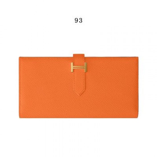 Professional material kit, Hermes Bearn tri-fold wallet, Free shipping worldwide