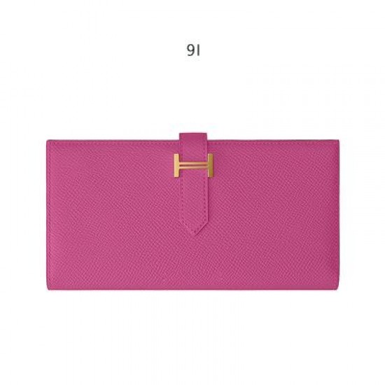 Professional material kit, Hermes Bearn tri-fold wallet, Free shipping worldwide