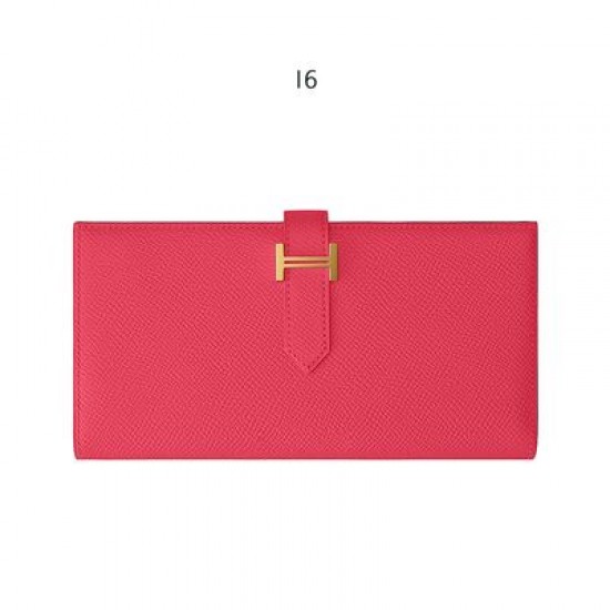 Professional material kit, Hermes Bearn tri-fold wallet, Free shipping worldwide
