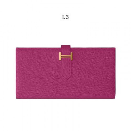 Professional material kit, Hermes Bearn tri-fold wallet, Free shipping worldwide