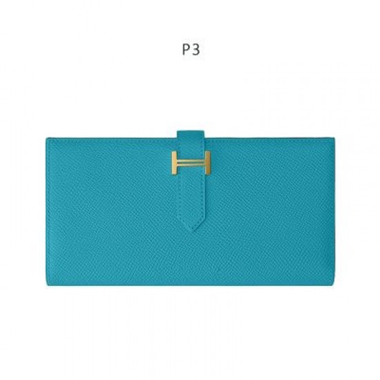 Professional material kit, Hermes Bearn tri-fold wallet, Free shipping worldwide
