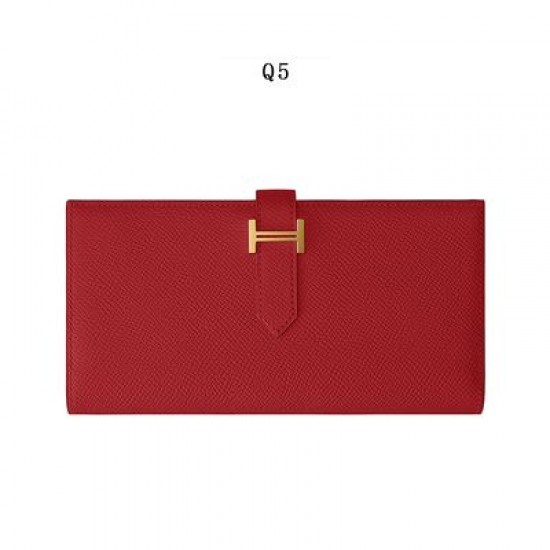 Professional material kit, Hermes Bearn tri-fold wallet, Free shipping worldwide