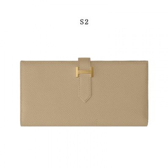 Professional material kit, Hermes Bearn tri-fold wallet, Free shipping worldwide
