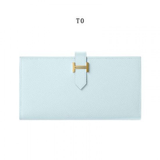 Professional material kit, Hermes Bearn tri-fold wallet, Free shipping worldwide