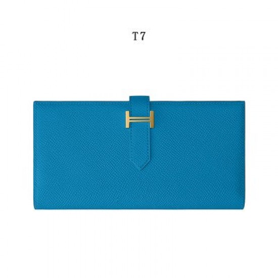 Professional material kit, Hermes Bearn tri-fold wallet, Free shipping worldwide