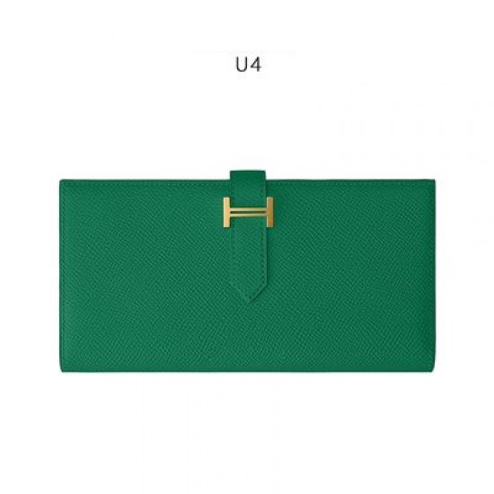 Professional material kit, Hermes Bearn tri-fold wallet, Free shipping worldwide