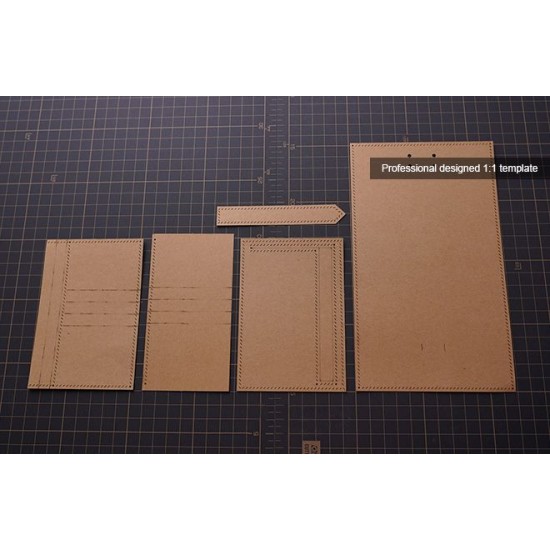 Professional material kit, Hermes Bearn wallet, France Epsom, Free shipping worldwide