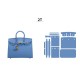 Professional material kit, France Epsom Hermes Birkin Sellier 25, 30, Free shipping worldwide