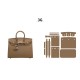 Professional material kit, France Epsom Hermes Birkin Sellier 25, 30, Free shipping worldwide