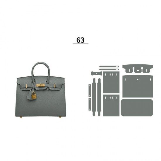 Professional material kit, France Epsom Hermes Birkin Sellier 25, 30, Free shipping worldwide