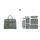 Professional material kit, France Epsom Hermes Birkin Sellier 25, 30, Free shipping worldwide