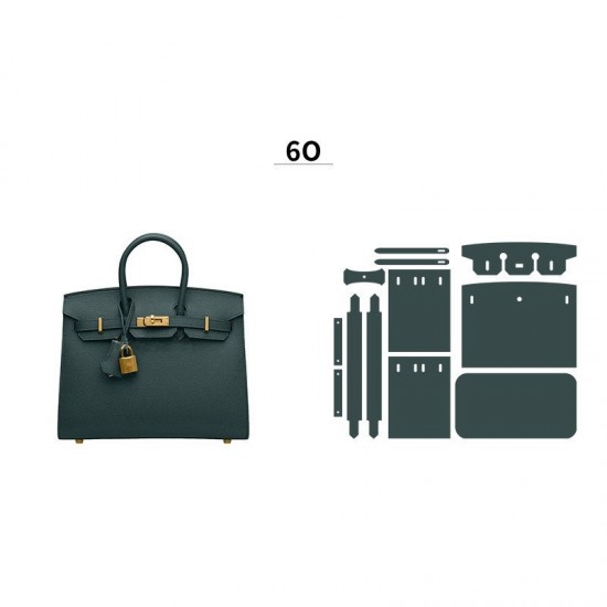 Professional material kit, France Epsom Hermes Birkin Sellier 25, 30, Free shipping worldwide