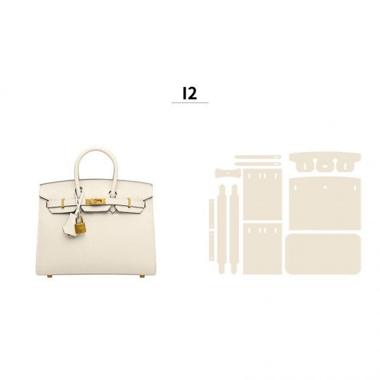 Professional material kit, France Epsom Hermes Birkin Sellier 25, 30, Free shipping worldwide