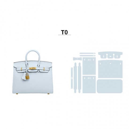 Professional material kit, France Epsom Hermes Birkin Sellier 25, 30, Free shipping worldwide