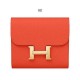 Professional material kit, Hermes Constance compact wallet, France epsom, Free shipping worldwide Professional material kit, Hermes Constance compact wallet, France epsom, Free shipping worldwide