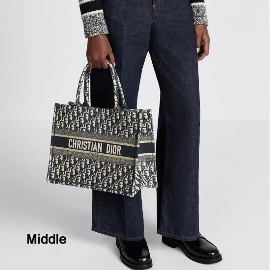 Christian, Dior, book tote, material kit, large, middle, small