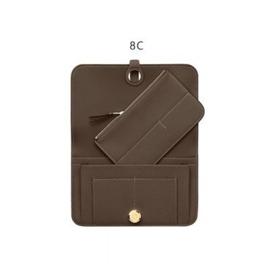 Professional material kit, Hermes Dogon Duo wallet, Free shipping worldwide Professional material kit, Hermes Dogon Duo wallet, Free shipping worldwide