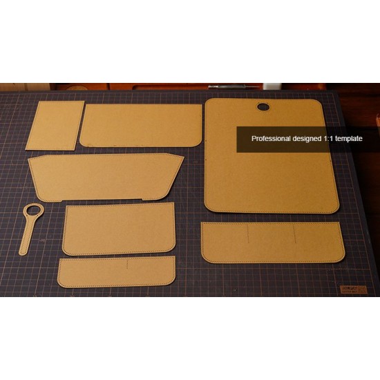 Professional material kit, Hermes Dogon Duo wallet, Free shipping worldwide Professional material kit, Hermes Dogon Duo wallet, Free shipping worldwide