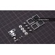 Professional material kit, Hermes Plume 20, Free shipping worldwide