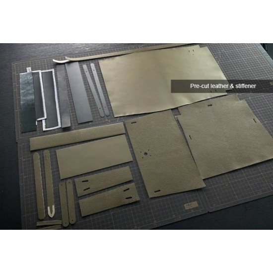 Professional material kit, Hermes Kelly Elan, Free shipping worldwide