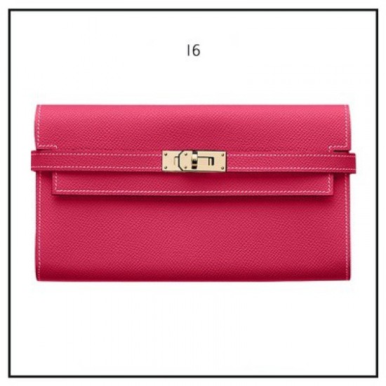 Professional material kit, Hermes Kelly clutch, Kelly Portefeuille, classique, Free shipping worldwide