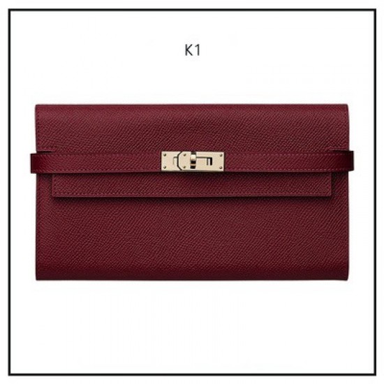 Professional material kit, Hermes Kelly clutch, Kelly Portefeuille, classique, Free shipping worldwide