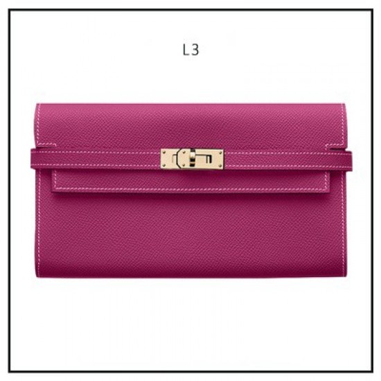 Professional material kit, Hermes Kelly clutch, Kelly Portefeuille, classique, Free shipping worldwide